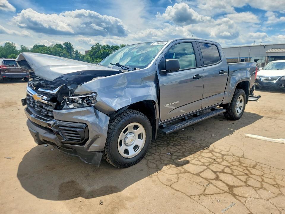 2021 Chevrolet Colorado მანქანა იყიდება აუქციონზე, vin: 1GCGTBEN0M1261179, აუქციონის ნომერი: 57714386