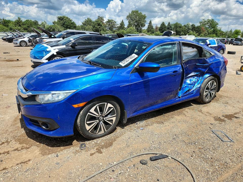 2016 Honda Civic მანქანა იყიდება აუქციონზე, vin: 19XFC1F38GE020541, აუქციონის ნომერი: 57557986
