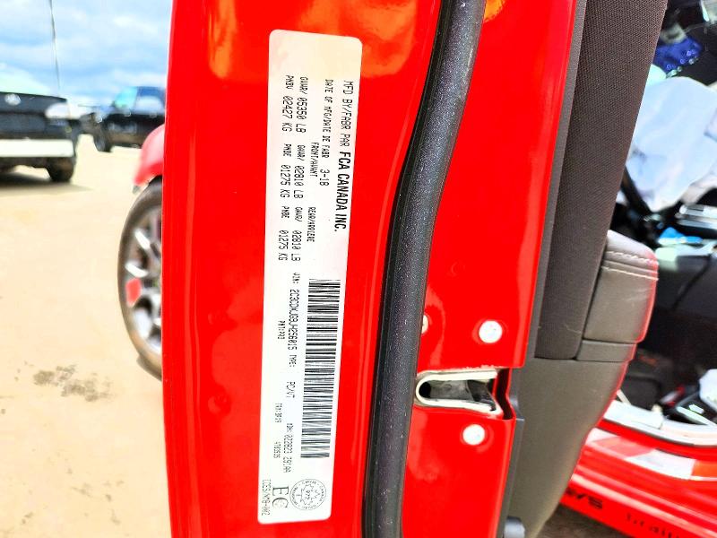 2018 Dodge Charger მანქანა იყიდება აუქციონზე, vin: 2C3CDXJG9JH256015, აუქციონის ნომერი: 58021646