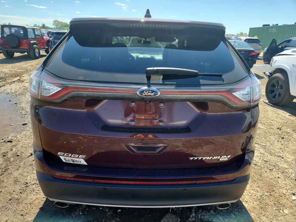 58419586 :رقم المزاد ، 2FMPK4K82HBC25237 vin ، 2017 Ford Edge مزاد بيع