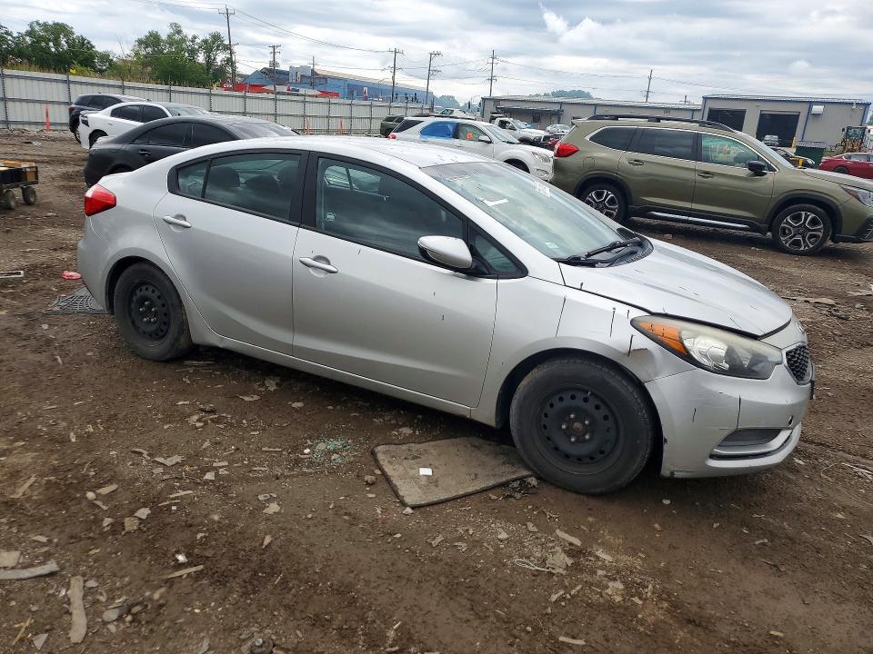 2015 Kia Forte მანქანა იყიდება აუქციონზე, vin: KNAFX4A60F5278485, აუქციონის ნომერი: 55840956