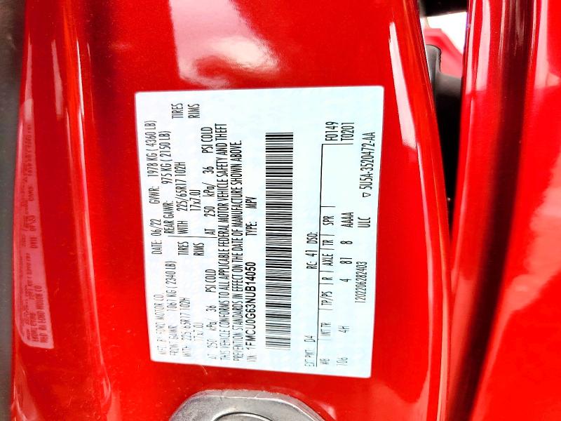 Продажа на аукционе авто 2022 Ford Escape, vin: 1FMCU0G63NUB14050, номер лота: 58612286