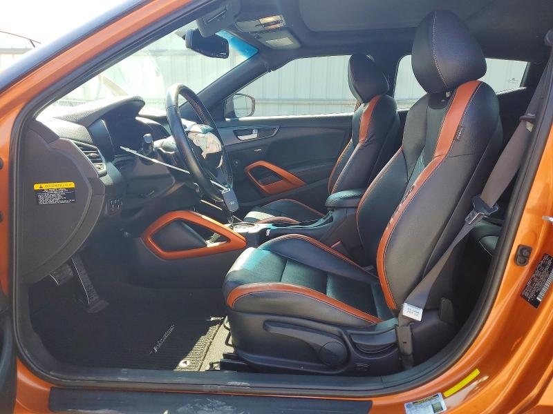 58087176 :رقم المزاد ، KMHTC6AEXGU296631 vin ، 2016 Hyundai Veloster مزاد بيع