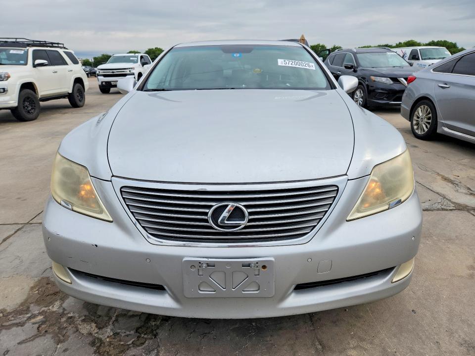 2007 Lexus Ls მანქანა იყიდება აუქციონზე, vin: JTHBL46F075029397, აუქციონის ნომერი: 57200026