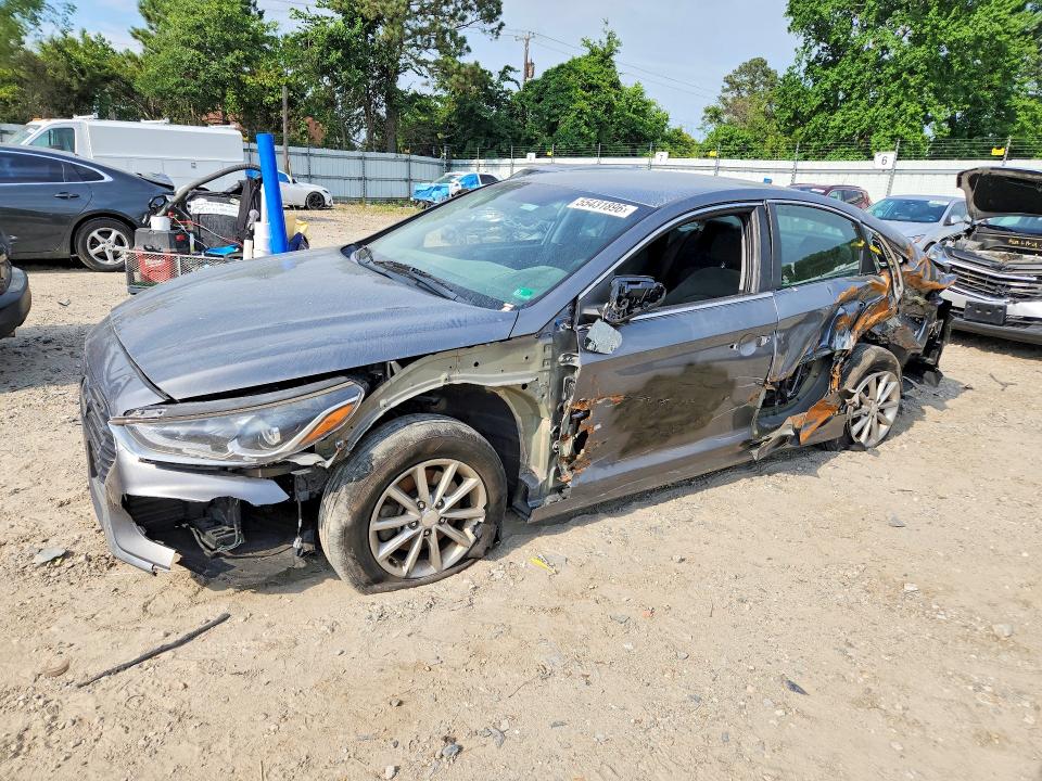 2019 Hyundai Sonata მანქანა იყიდება აუქციონზე, vin: 5NPE24AF1KH807028, აუქციონის ნომერი: 55431896