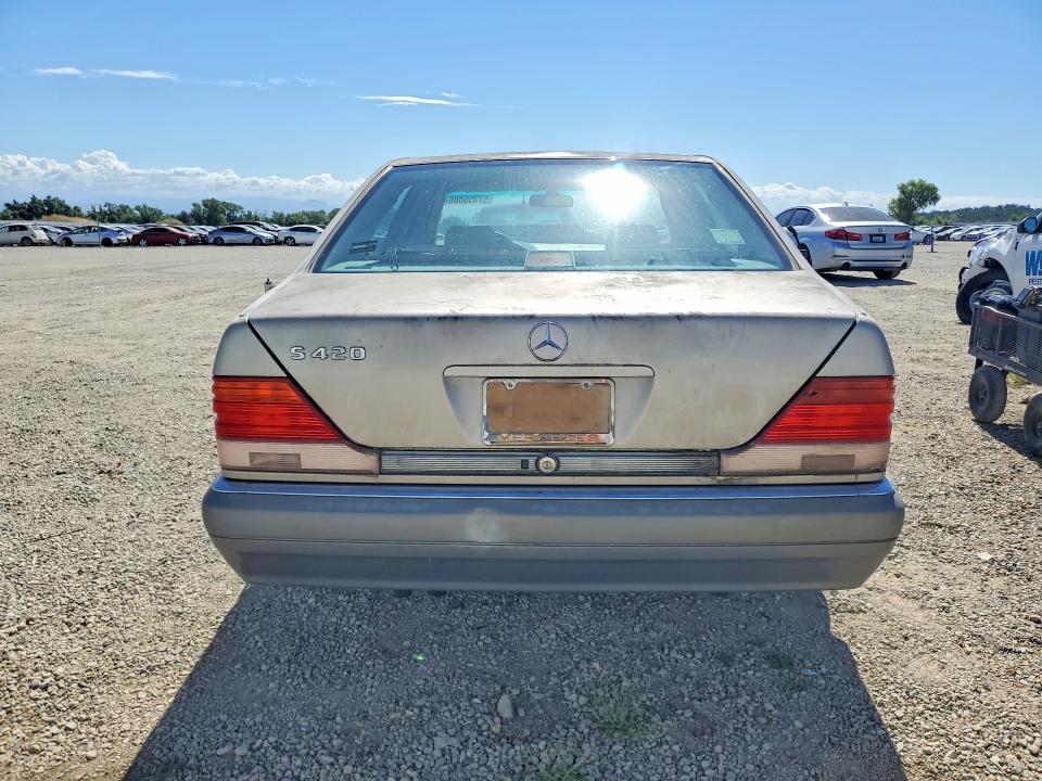Aukcja sprzedaży 1995 Mercedes-benz S, vin: WDBGA43E9SA252433, numer aukcji: 57356806