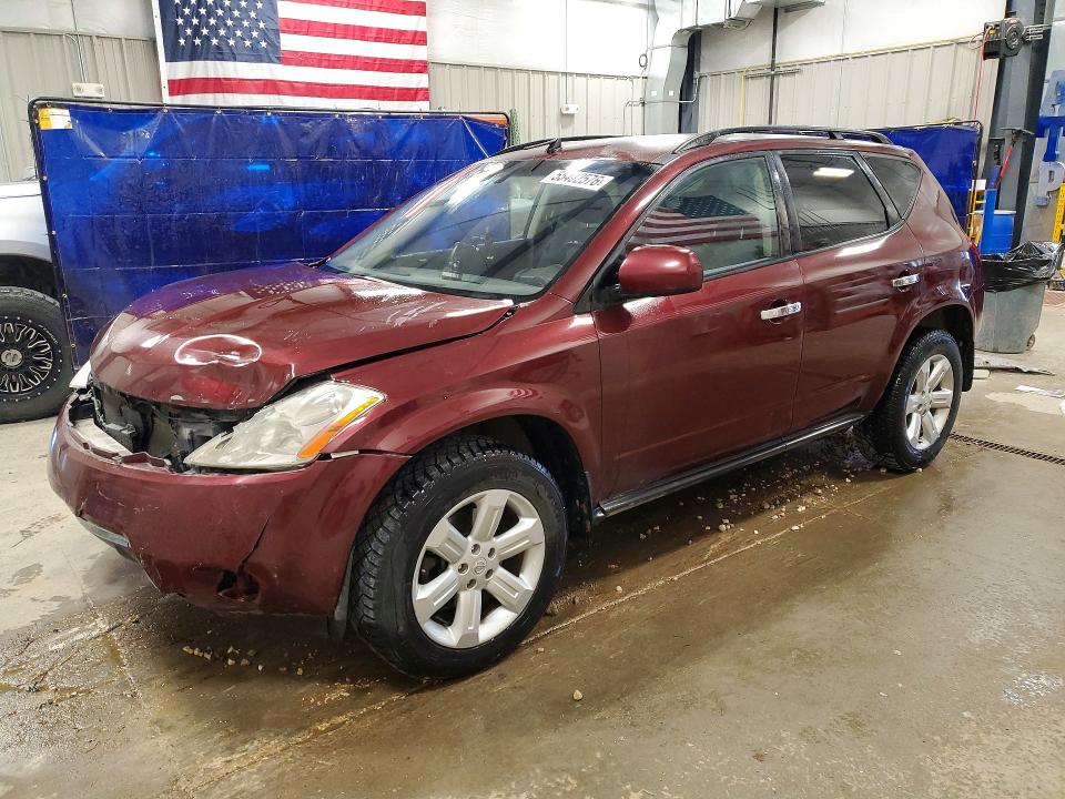 55402576 :رقم المزاد ، JN8AZ08W16W530555 vin ، 2006 Nissan Murano مزاد بيع