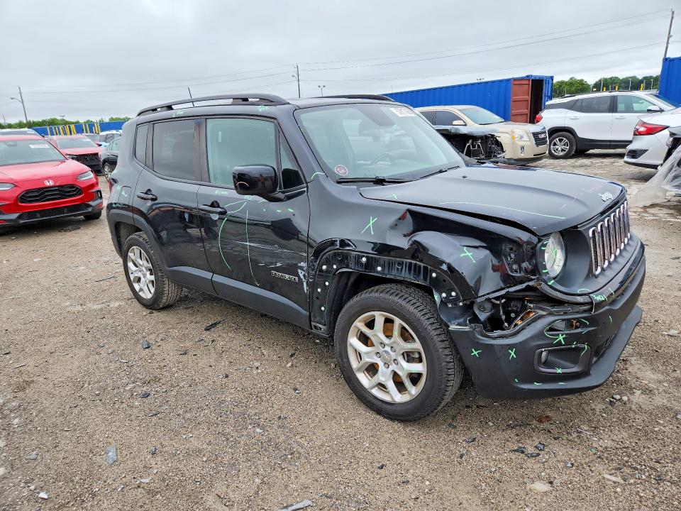 2018 Jeep Renegade მანქანა იყიდება აუქციონზე, vin: ZACCJBBB1JPH77710, აუქციონის ნომერი: 57817396
