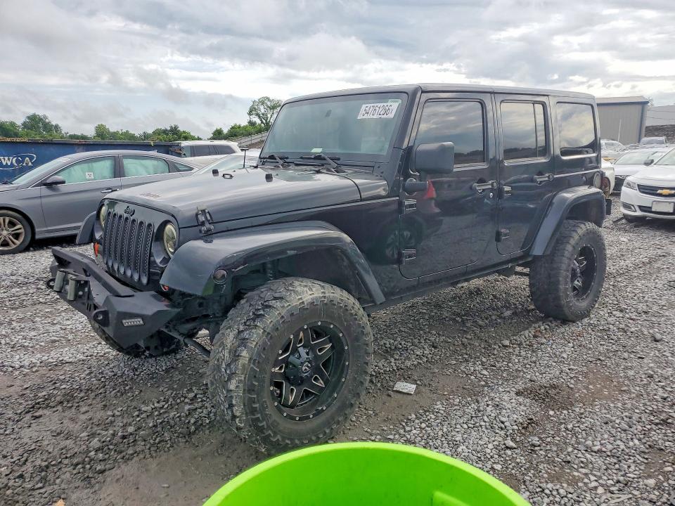 54761266 :رقم المزاد ، 1C4BJWEG4DL602614 vin ، 2013 Jeep Wrangler Unlimited مزاد بيع