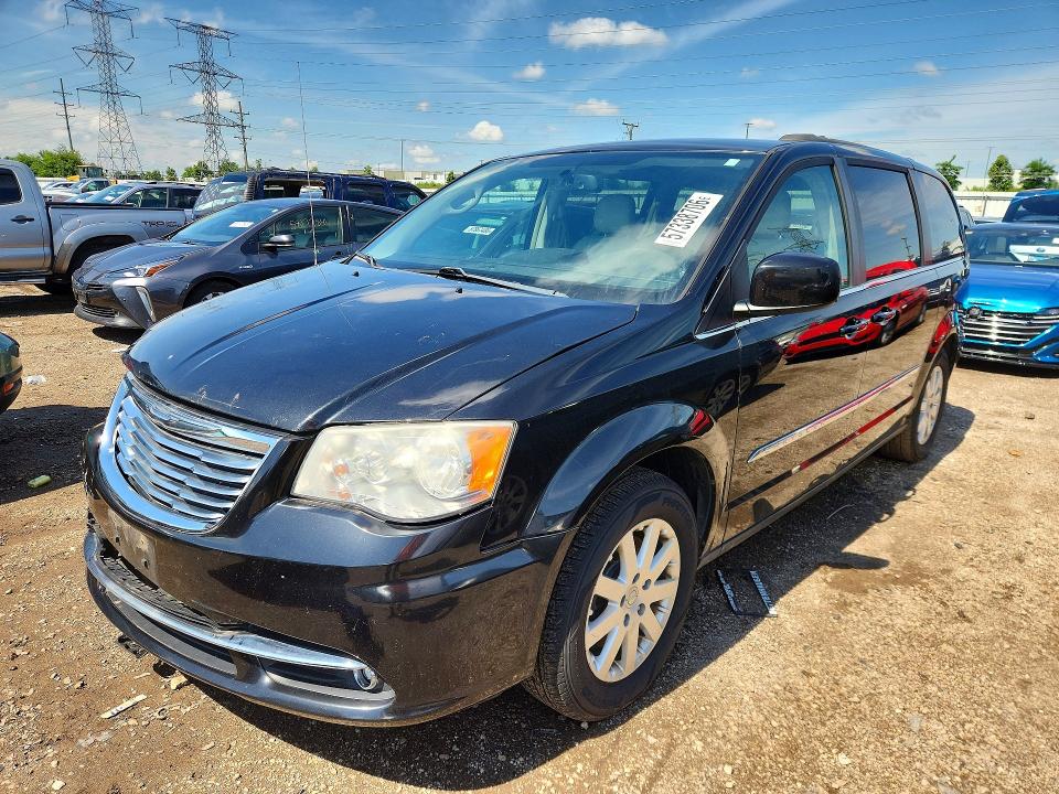 57338706 :رقم المزاد ، 2C4RC1BG0DR512223 vin ، 2013 Chrysler Town & Country مزاد بيع