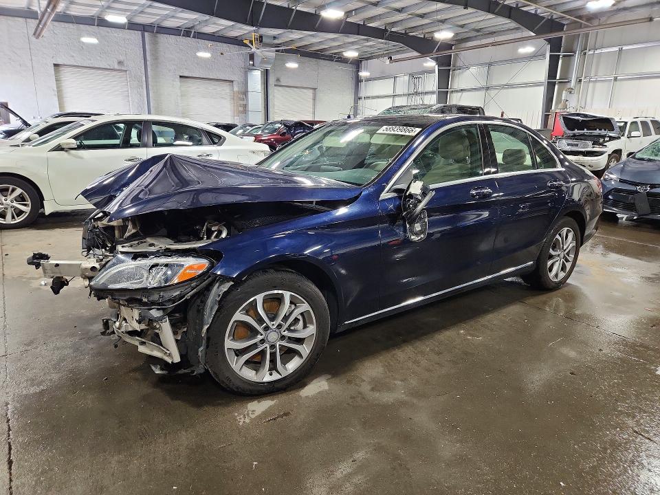Auction sale of the 2016 Mercedes-benz C, vin: 55SWF4KB7GU105434, lot number: 58939866