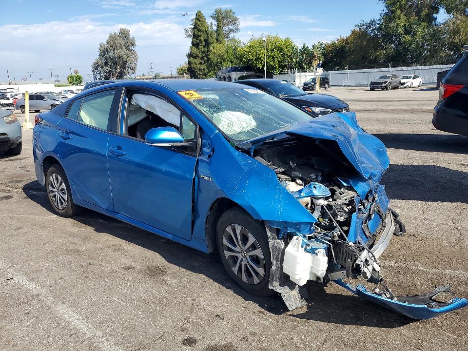Продаж на аукціоні авто 2020 Toyota Prius, vin: JTDL9RFU2L3018522, номер лоту: 57588316