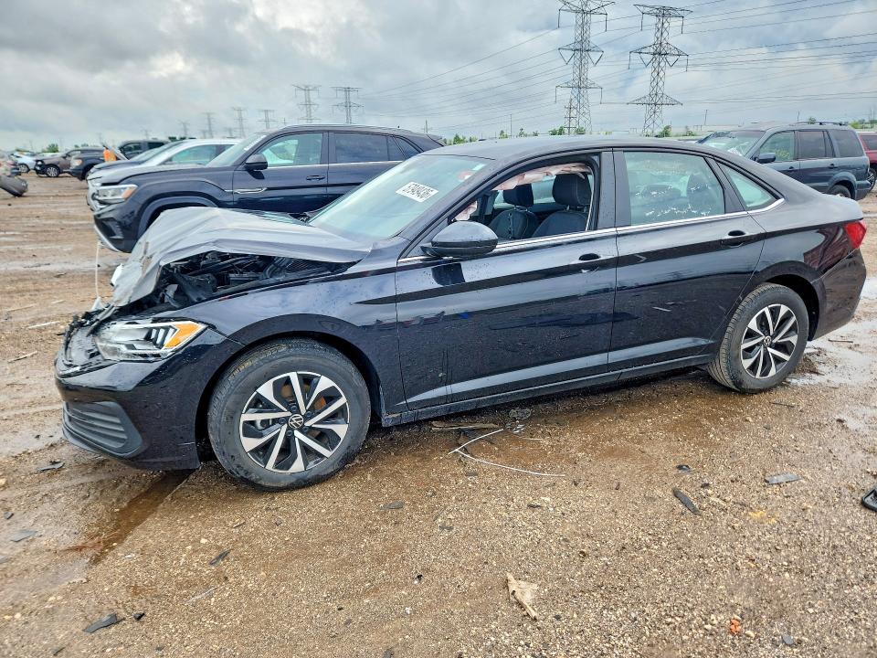 57949436 :رقم المزاد ، 3VW5M7BU2RM012497 vin ، 2024 Volkswagen Jetta مزاد بيع