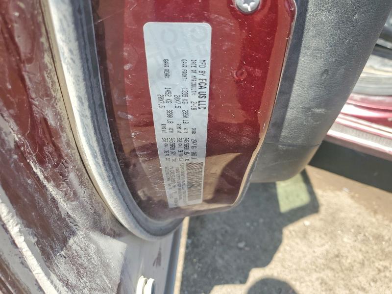 2018 Chrysler Pacifica მანქანა იყიდება აუქციონზე, vin: 2C4RC1BG2JR236431, აუქციონის ნომერი: 54958446