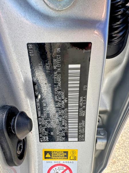 Aukcja sprzedaży 2018 Toyota Highlander, vin: 5TDBZRFH1JS833126, numer aukcji: 57186806