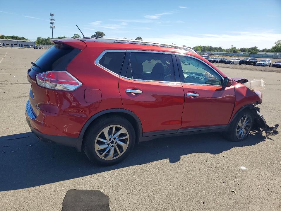 2015 Nissan Rogue მანქანა იყიდება აუქციონზე, vin: 5N1AT2MV5FC909285, აუქციონის ნომერი: 55414836