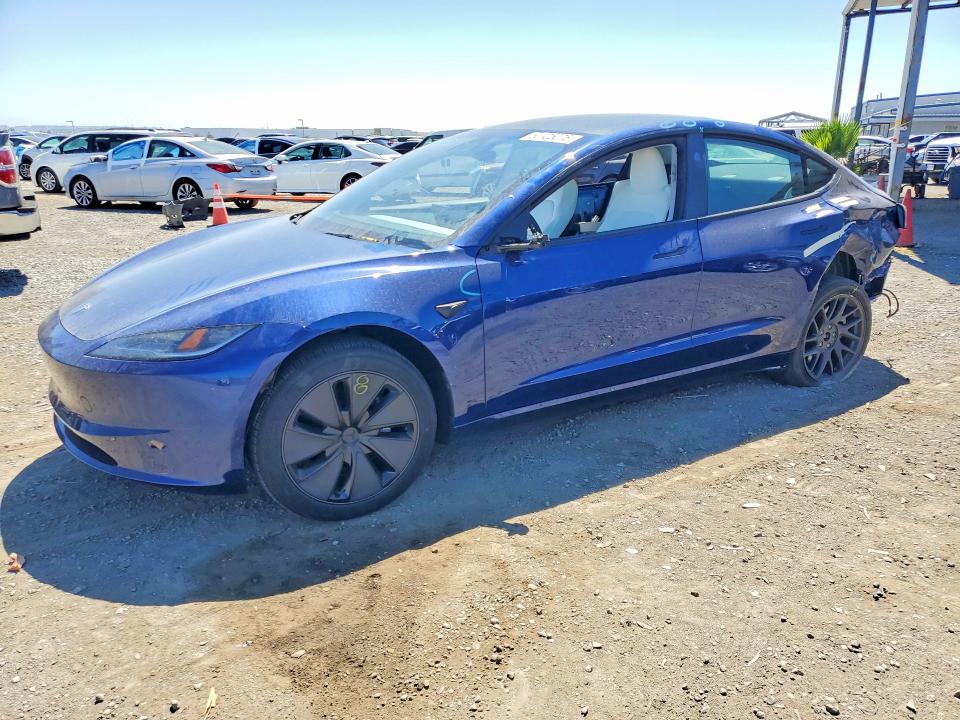Продаж на аукціоні авто 2025 Tesla Model 3, vin: 5YJ3E1EA5SF003504, номер лоту: 58405076