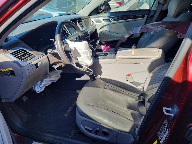 2015 Hyundai Genesis მანქანა იყიდება აუქციონზე, vin: KMHGN4JE7FU034287, აუქციონის ნომერი: 54840626