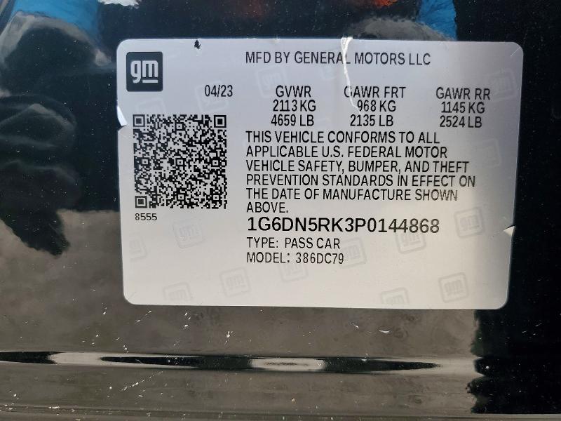 Продаж на аукціоні авто 2023 Cadillac Ct5, vin: 1G6DN5RK3P0144868, номер лоту: 56547796