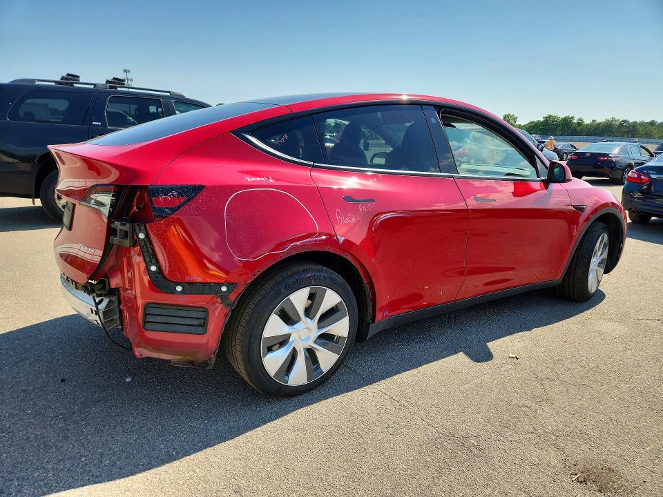 2023 Tesla Model Y მანქანა იყიდება აუქციონზე, vin: 7SAYGDEEXPF595433, აუქციონის ნომერი: 59065146