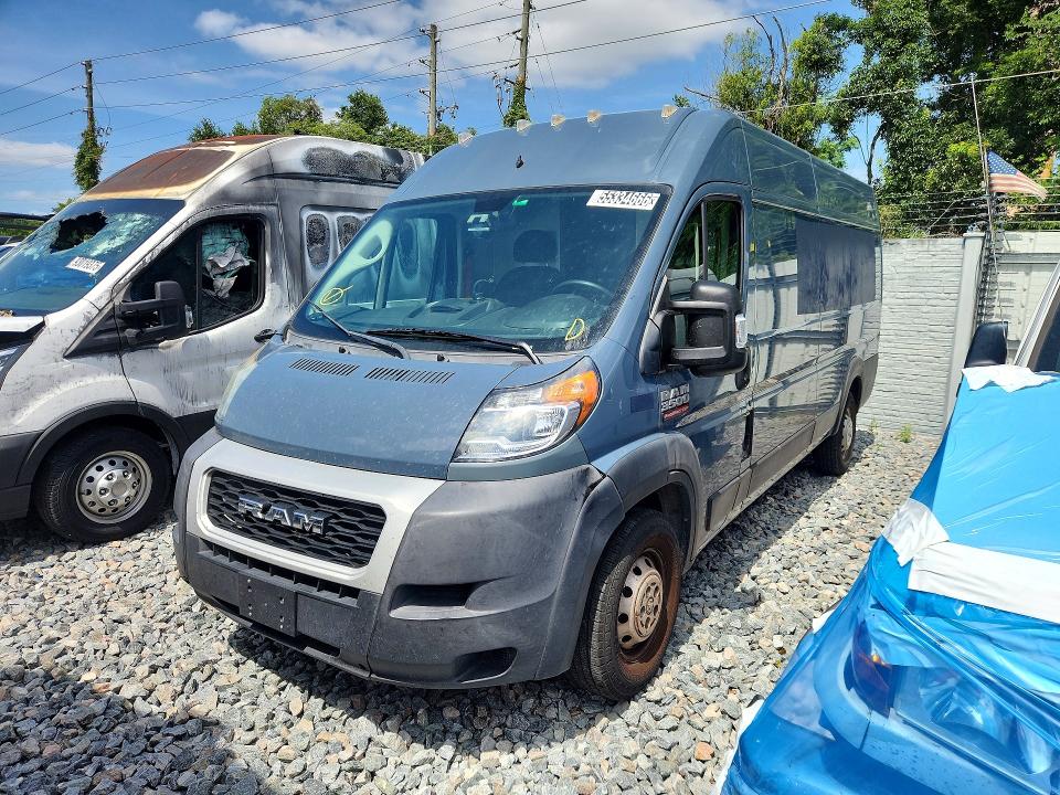 Продаж на аукціоні авто 2020 Ram Promaster 3500, vin: 3C6URVJG4LE144394, номер лоту: 55334666
