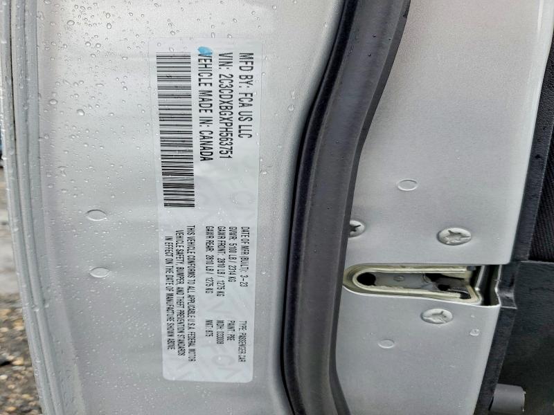 56395726 :رقم المزاد ، 2C3CDXBGXPH563751 vin ، 2023 Dodge Charger مزاد بيع