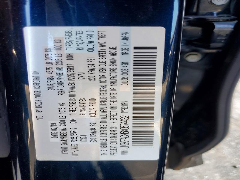 Продаж на аукціоні авто 2019 Mazda Cx-5, vin: JM3KFACM6K0574432, номер лоту: 57161146