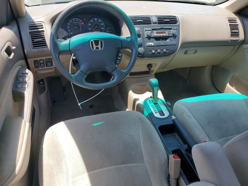 Продаж на аукціоні авто 2001 Honda Civic, vin: 2HGES26781H543787, номер лоту: 58332496