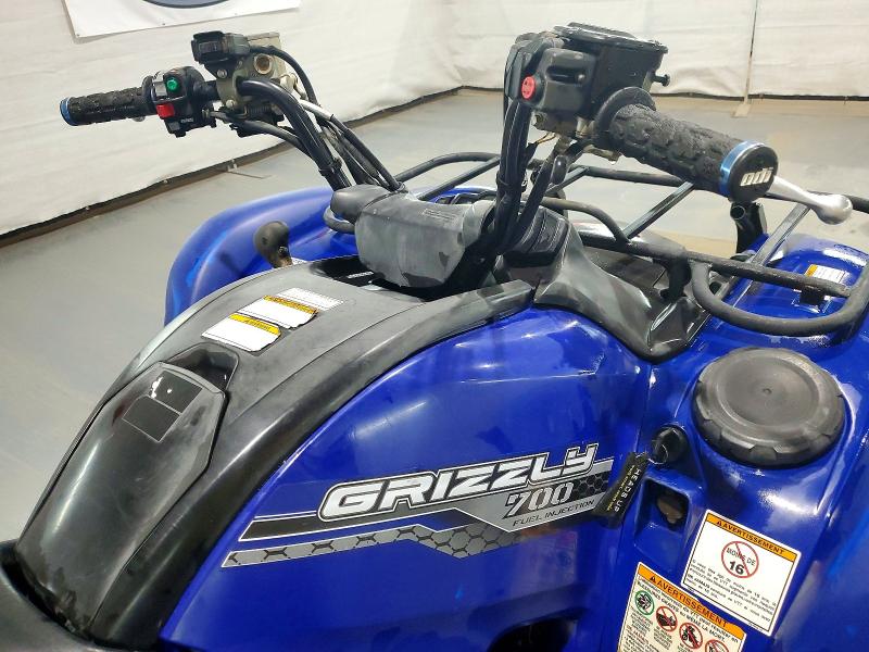 57494806 :رقم المزاد ، 5Y4AM53W5EA300504 vin ، 2014 Yamaha Yfm700 مزاد بيع