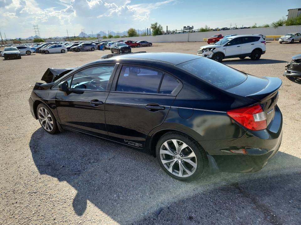 Aukcja sprzedaży 2012 Honda Civic, vin: 2HGFB6E55CH704076, numer aukcji: 57267116