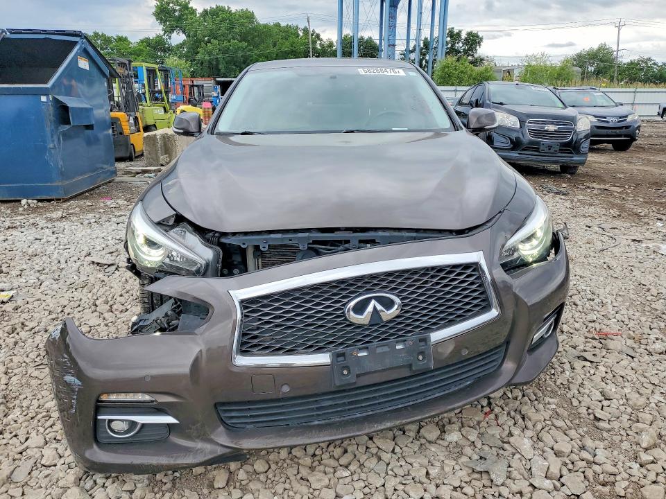 Продаж на аукціоні авто 2014 Infiniti Q50, vin: JN1BV7AR4EM685462, номер лоту: 58288476