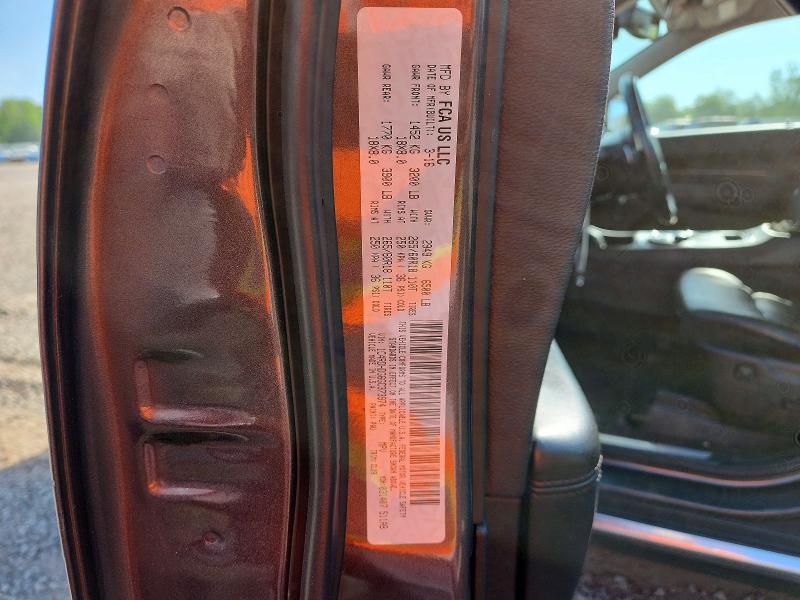 55350266 :رقم المزاد ، 1C4RDHDG6GC373974 vin ، 2016 Dodge Durango مزاد بيع