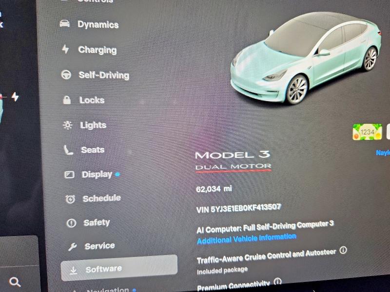 56850246 :رقم المزاد ، 5YJ3E1EB0KF413507 vin ، 2019 Tesla Model 3 مزاد بيع