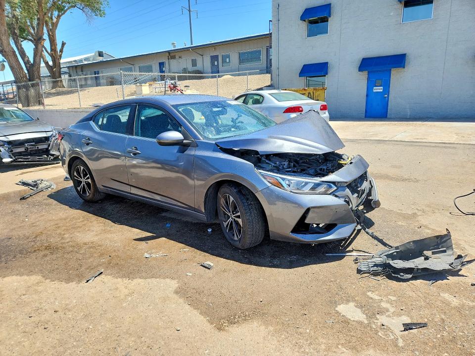 2022 Nissan Sentra მანქანა იყიდება აუქციონზე, vin: 3N1AB8CV9NY312242, აუქციონის ნომერი: 55600476