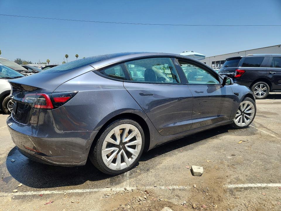 Продажа на аукционе авто 2022 Tesla Model 3, vin: 5YJ3E1EA2NF187126, номер лота: 58230466