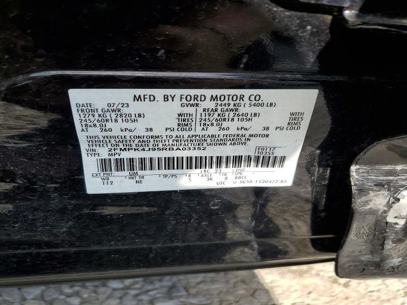 Продажа на аукционе авто 2024 Ford Edge, vin: 2FMPK4J95RBA03352, номер лота: 54868006