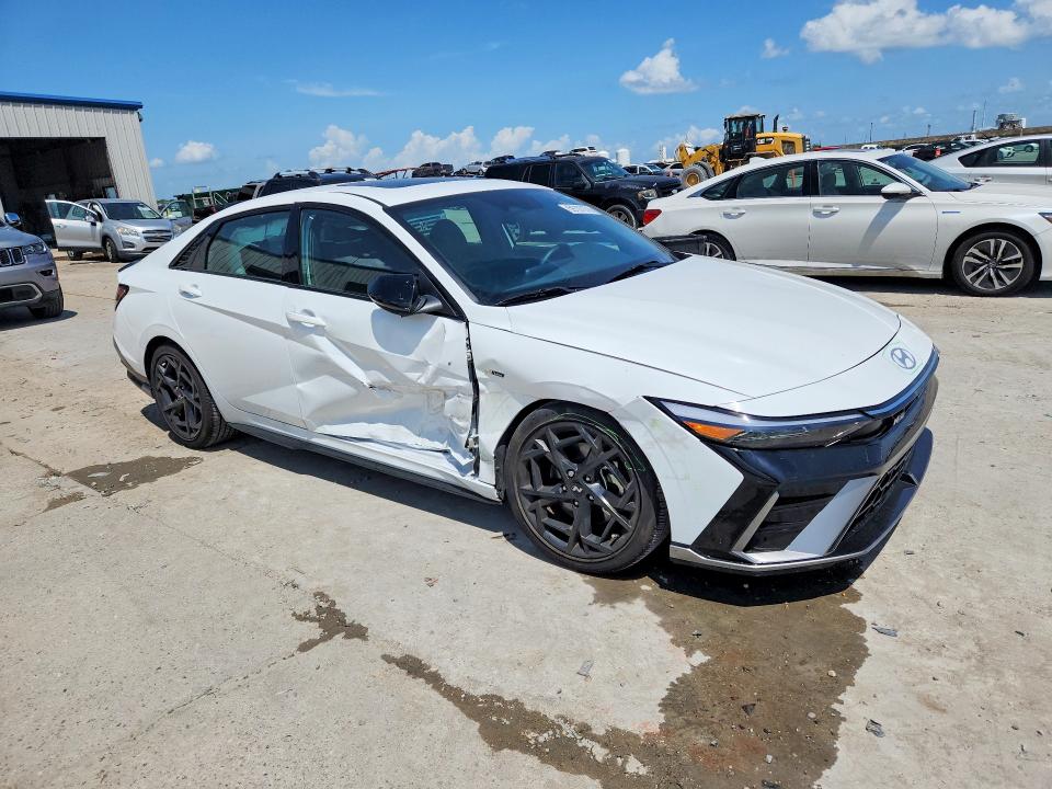 2025 Hyundai Elantra მანქანა იყიდება აუქციონზე, vin: KMHLR4DF3SU026124, აუქციონის ნომერი: 59107976