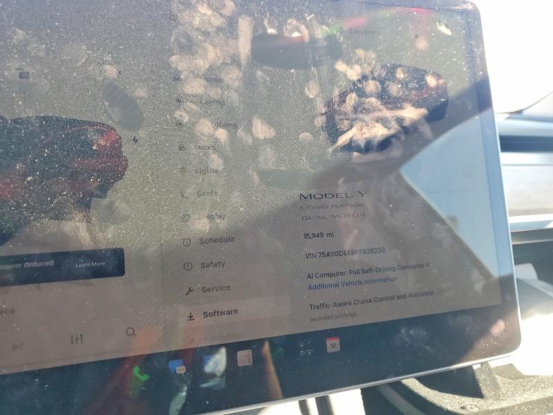 57434226 :رقم المزاد ، 7SAYGDEE8PF928230 vin ، 2023 Tesla Model Y مزاد بيع