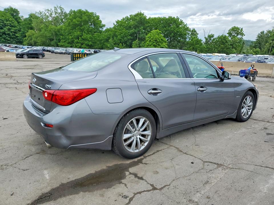 Продажа на аукционе авто 2014 Infiniti Q50 Hybrid, vin: JN1AV7AR6EM702449, номер лота: 57602286
