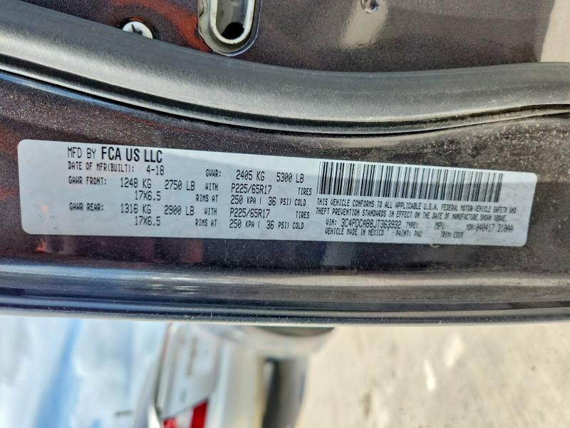 55957176 :رقم المزاد ، 3C4PDCAB8JT363932 vin ، 2018 Dodge Journey مزاد بيع