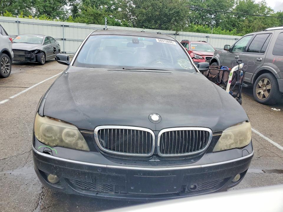 58913096 :رقم المزاد ، WBAHN83538DT78549 vin ، 2008 Bmw 750 مزاد بيع