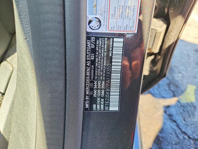 Aukcja sprzedaży 2023 Mercedes-benz Cls, vin: W1K2J5KB7PA119353, numer aukcji: 57570316