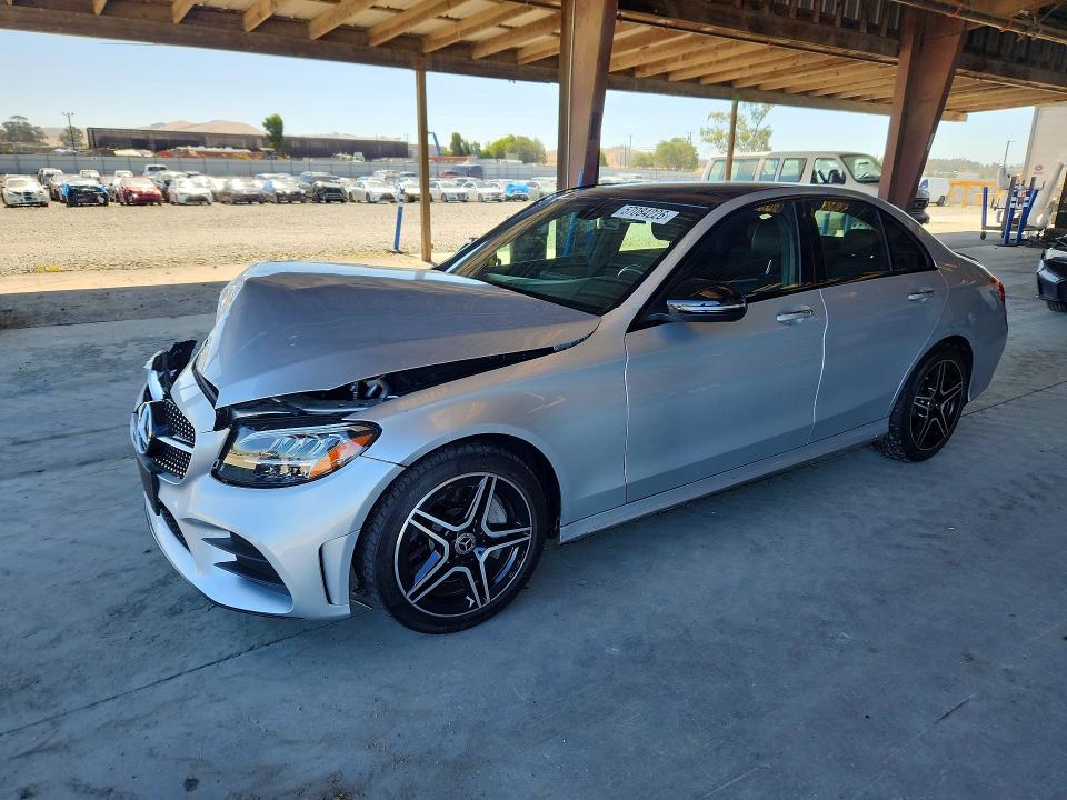 2020 Mercedes-benz C მანქანა იყიდება აუქციონზე, vin: W1KWF8EB3LR579783, აუქციონის ნომერი: 57084226