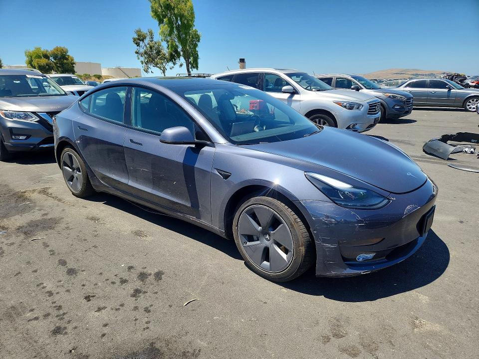 Продажа на аукционе авто 2021 Tesla Model 3, vin: 5YJ3E1EA1MF877786, номер лота: 55742906