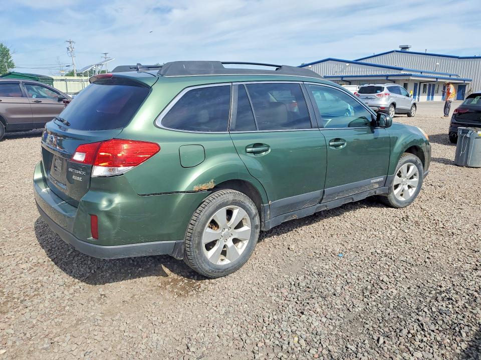2011 Subaru Outback მანქანა იყიდება აუქციონზე, vin: 4S4BRBKC4B3382953, აუქციონის ნომერი: 57390726
