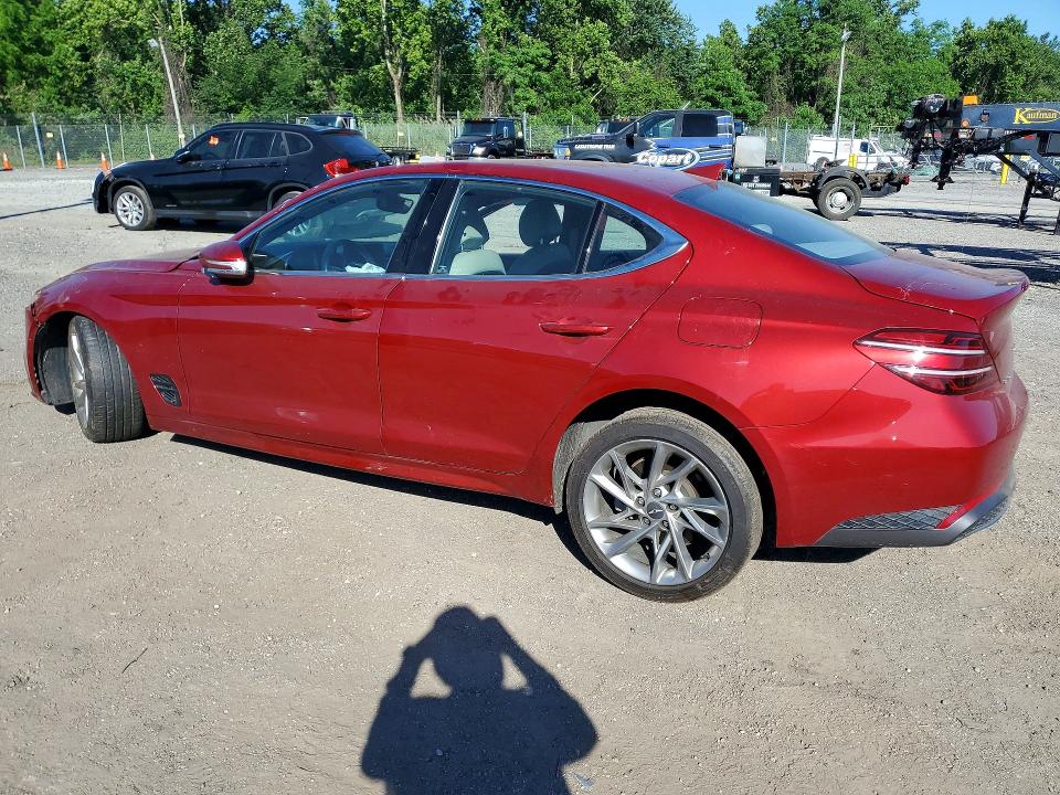 55576166 :رقم المزاد ، KMTG34TA2NU095583 vin ، 2022 Genesis G70 مزاد بيع