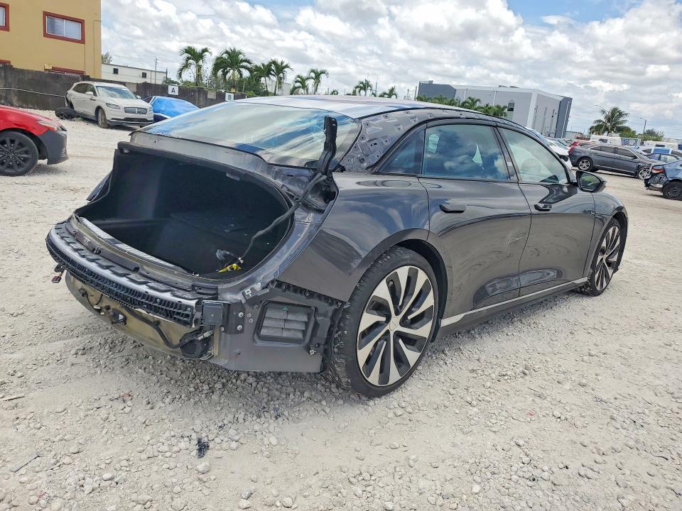 2023 Lucid Motors Air მანქანა იყიდება აუქციონზე, vin: 50EA1TEA0PA002934, აუქციონის ნომერი: 57127276
