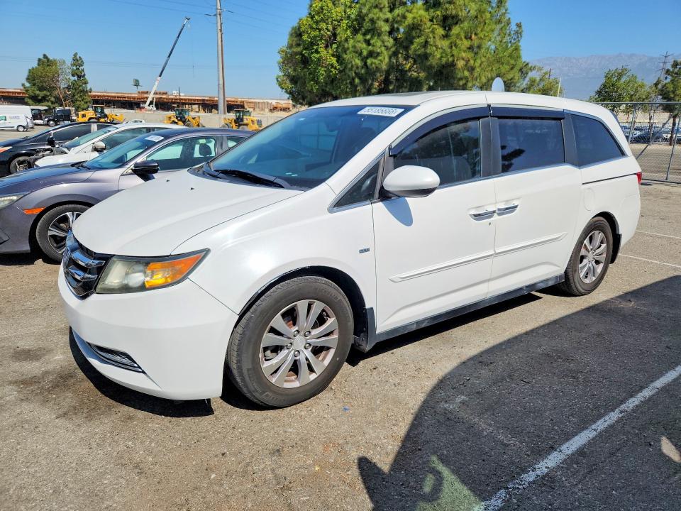 55185666 :رقم المزاد ، 5FNRL5H64EB028011 vin ، 2014 Honda Odyssey مزاد بيع