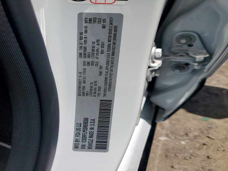 55834076 :رقم المزاد ، 1C6SRFLP5SN598366 vin ، 2025 Ram 1500 مزاد بيع