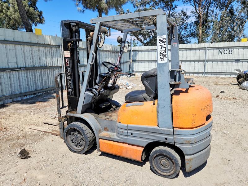 2009 Toyota Na-20 Forklift მანქანა იყიდება აუქციონზე, vin: 60351, აუქციონის ნომერი: 58147396